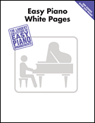 Easy Piano White Pages piano sheet music cover